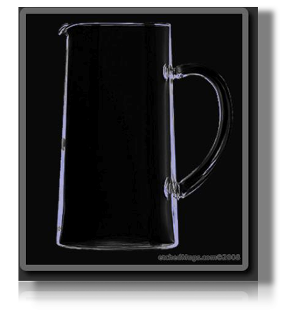 Deep Etched 15oz Starfire Beer Mug